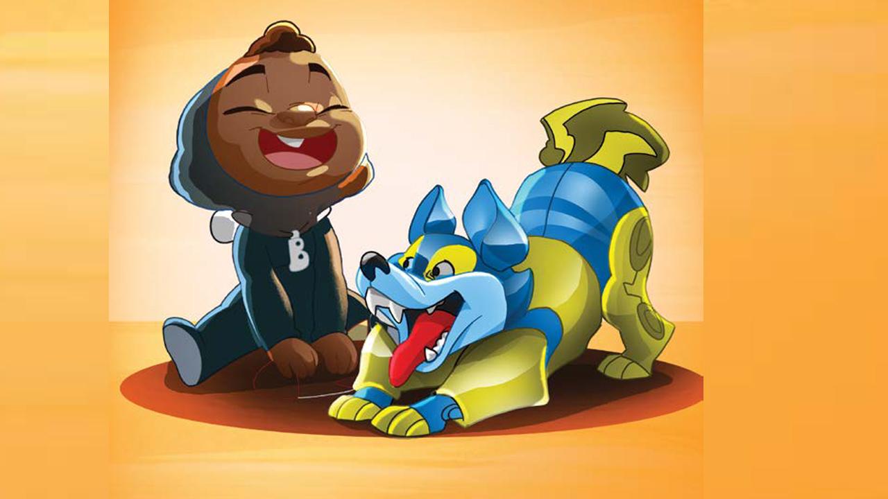 Detailed anime illustration